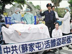 中共强摘器官 台湾拒当共犯