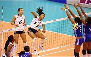 世界杯女排賽  美國爆冷擊敗四屆冠軍古巴
