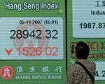直通梦破 恒指激泻千五点
