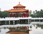 台南公園慶90活動   情人合影送玫瑰