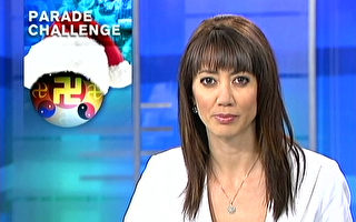 新西兰国家电视台报导法轮功参加首都圣诞游行