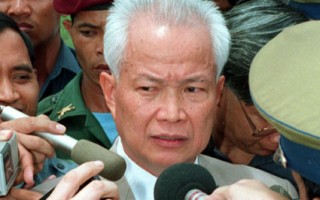 喬森潘是紅色高棉的關鍵人物。（DOUG NIVEN/AFP/Getty Images）