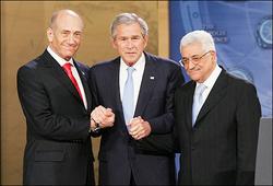 美國總統布希宣布推動成立巴勒斯坦國計畫
