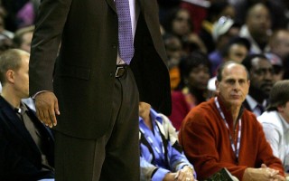 当选东部最佳主教练─绿衫军教头道格-里弗斯(Doc Rivers)。图：24 Nov 2007。//Getty Images