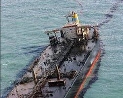 河北精神號原油狂洩  汙染南韓海岸線