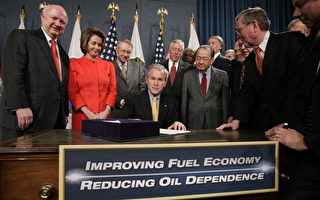 美国总统布什签署新能源法案