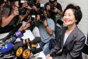 被誉为“香港良心”的陈方安生表示，在争取普选路上，重要的是坚守信念，身体力行，吁港人应有勇气说心里话。（图：大纪元资料库）