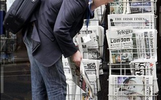 營收減少讀者流失  英國報業危機加深