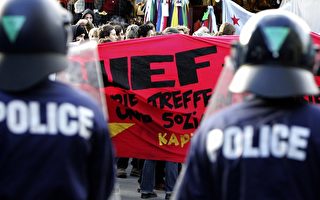 瑞士反全球化示威  200人被捕