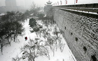 雪掩大半中國  全國交通受阻