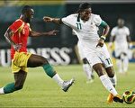 非洲国家杯足赛, 加纳与科特迪瓦进四强(图片/法新社)