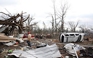 龙卷风肆虐美国南部 55死  受伤逾百人