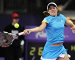 瑞士网球选手艾宁 Justine Henin /AFP/Getty Images