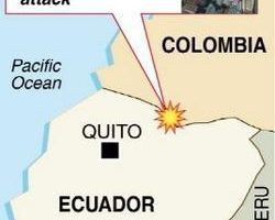 厄瓜多驱逐哥伦比亚大使 调动部队至边界