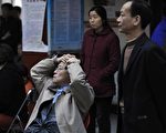 組圖：股市暴跌 股民心情溢於言表