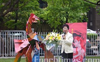 呂副總統為「蔡瑞月舞蹈社地標」揭幕