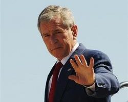 悼念伊戰陣亡將士  布什六年不打小白球