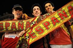 夺得欧洲国家杯足球冠军 西班牙举国欢腾