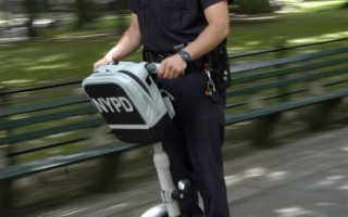 馬州費市警方啟用電動雙輪車