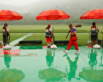 北京下雷阵雨 三项奥运比赛受影响