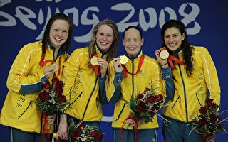 奥运快报　女泳八百自接力澳洲破世界夺金