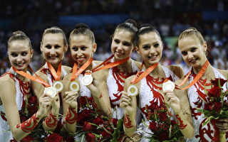 奥运韵律体操女子团体赛 俄罗斯三连霸