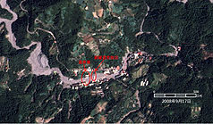 廬山溫泉區遭淹沒  福衛二號拍下驚心畫面