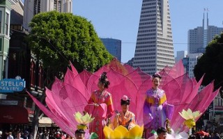 組圖﹕舊金山哥倫布遊行盛大舉行