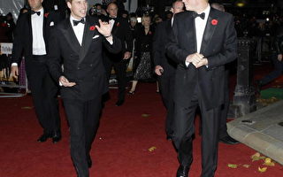 007新片倫敦首映 威廉及哈利王子連袂出席