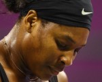 小威(Serena Williams) 戰敗黯然神傷/Julian Finney/Getty Images