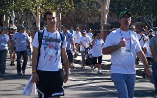 洛杉矶为无家可归者举行筹款步行