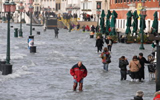 組圖：威尼斯發洪水 海平面創30年新高　