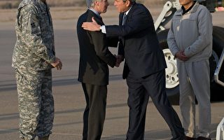 美國總統布什突訪巴格達