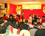 老人中心聯歡餐會 華埠耆老喜迎聖誕