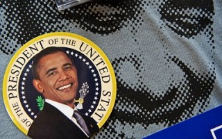 组图：奥巴马肖像产品抢占商机