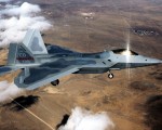 1998年10月2日由美國Edwards 空軍基地發表有關「F22戰鬥機」的檔案照。（AFP/AFP/Getty Images）