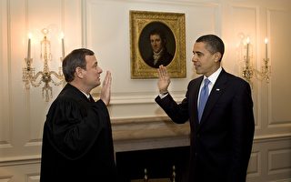正式就职宣读誓词失误 奥巴马重新宣誓