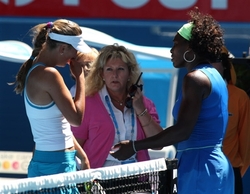 澳網女單　艾薩蘭卡因病棄賽　小威進八強