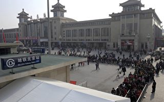 組圖：中國各地車站湧現返程客流