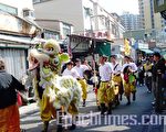 傳統習俗圍村舞瑞獅過新年