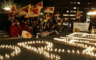 【圖片新聞】藏人聯合廣場燭光守夜