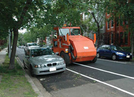 D.C.掃街車將協助取締違規停車