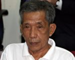 前红色高棉监狱首领杜赫。(AFP)