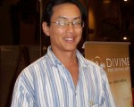 Chris Chan是位香港的投資銀行家，他表示：此次在夏威夷的旅行途中有幸遇到神韻演出。（攝影：梁欣/大紀元）