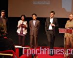 4月27日，法國記者無疆界在法國新聞製作學校(ESRA)召開了題為「北韓之夜」的人權問題研討會，法國人權國務秘書Rama Yade到場致詞。(攝影:周亦菲/大紀元)