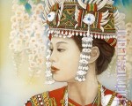 陈淑娇师生胶彩画展 中市展出
