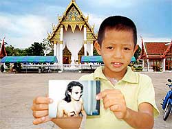 泰国男童寻找日本生父引轰动