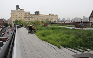 紐約添新景點 高架鐵道公園開放