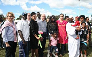 布里斯本熱烈慶祝2009世界難民日