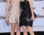 本片两位美女主演：黛安·克鲁格（Diane Kruger）与梅拉尼·罗兰（Melanie Laurent）一起在柏林的首映会上亮相。(图/Getty Images)